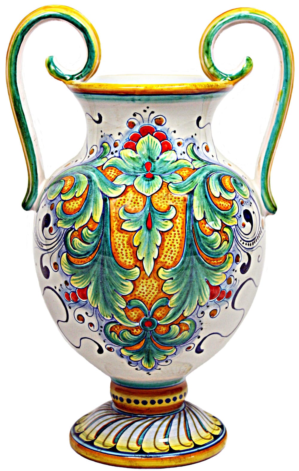 Deruta Italian Ceramic Vase - D198