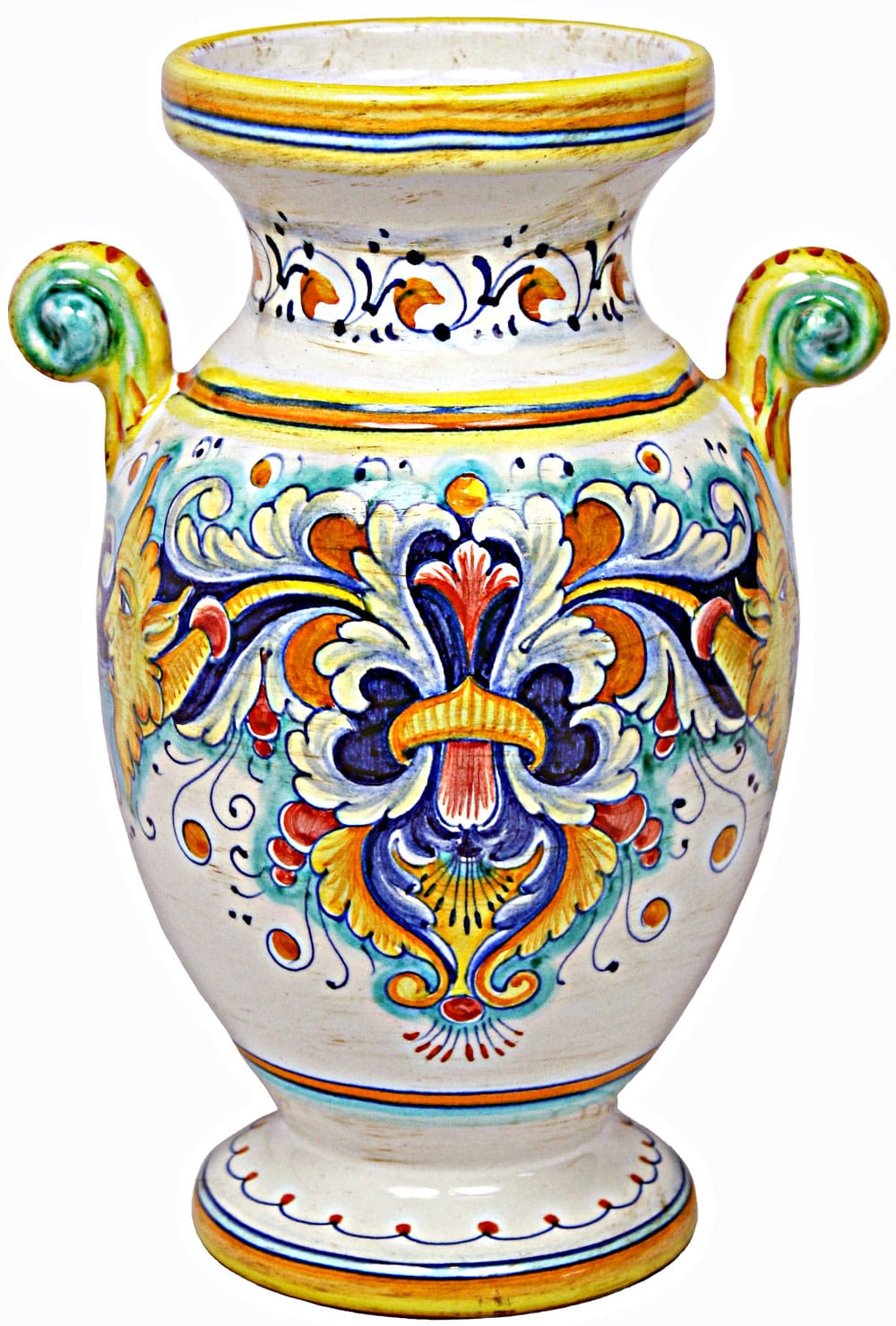 Deruta Italian Ceramic Vase - D193