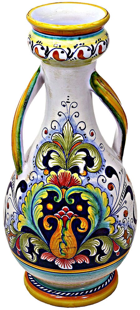 Deruta Italian Ceramic Vase - D197