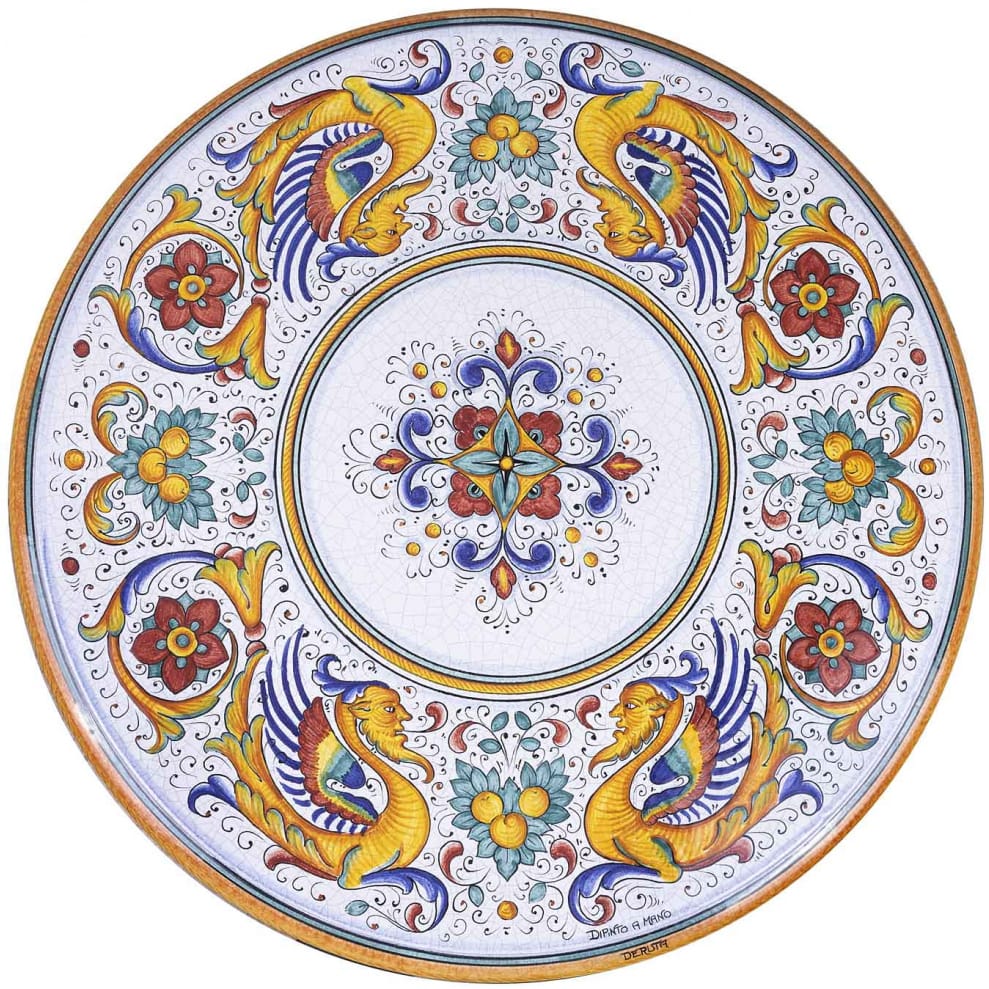 Medium High Round Volcanic Table - Raffaellesco